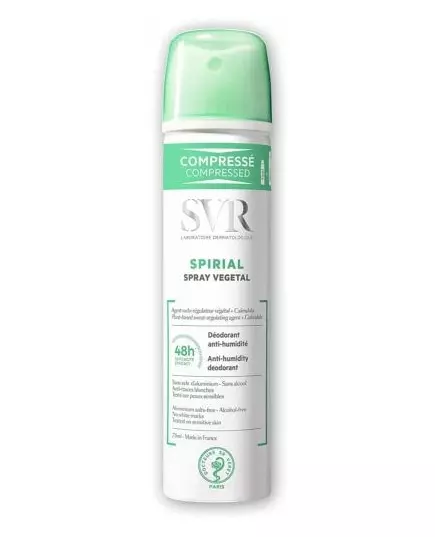 SVR Spirial 48H Vegetal Anti-Perspirant Deodorant Spray 75ml