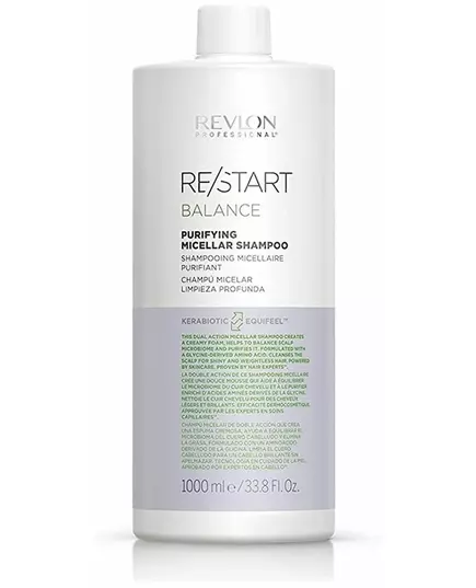 Revlon Re-Start Balance Purifying shampoo 1000ml