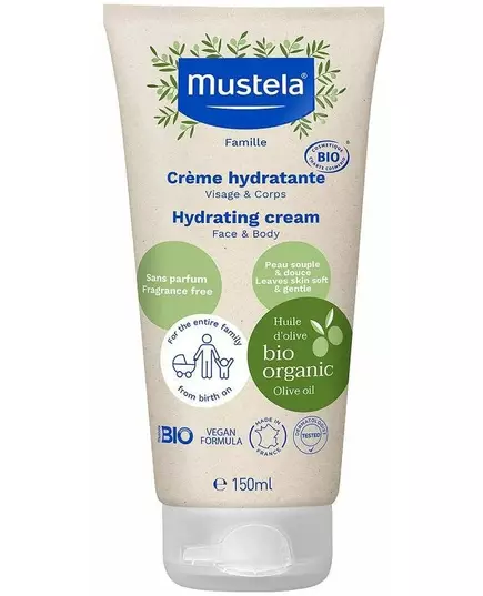 Mustela Organic Hydrating cream 150ml