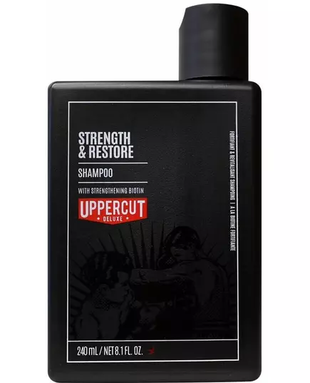 Uppercut Deluxe Strength & Restore shampoo 240ml