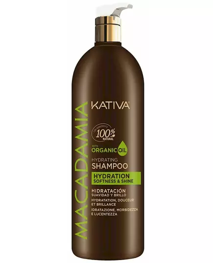 Moisturizing shampoo Kativa Macadamia 1 L