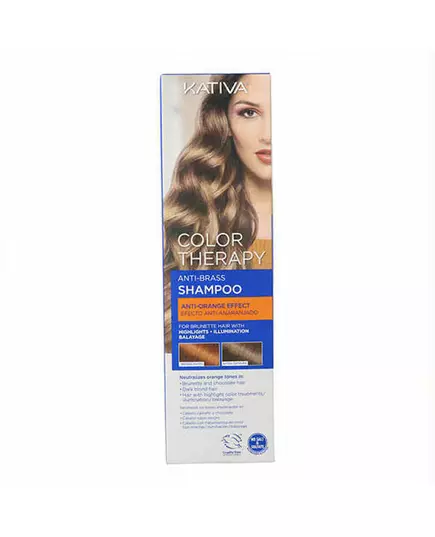 Bleaching shampoo for blonde hair Color Therapy Kativa Color Therapy (250 ml)