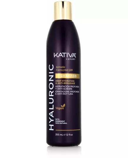 Moisturizing Shampoo Kativa Hyaluronic 355 ml