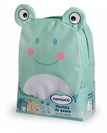 Baby bath set Nenuco Mochila Ranita Lote Frog 4 pcs