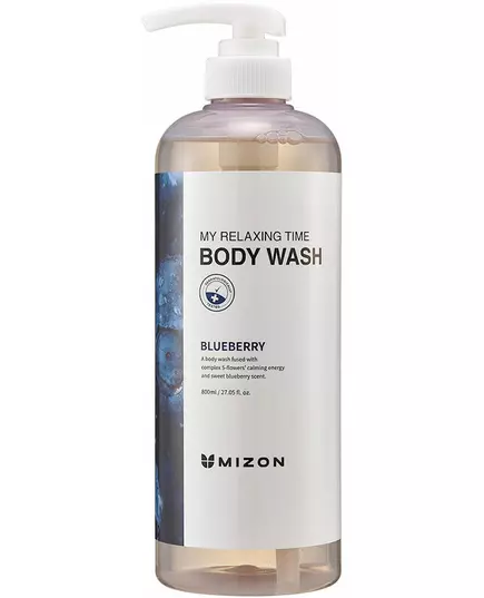 Mizon My Relaxing Time Body Wash Sweet Blueberry 800ml