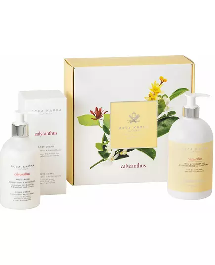 Acca Kappa Calycanthus set: shower gel 500ml + body lotion 300ml