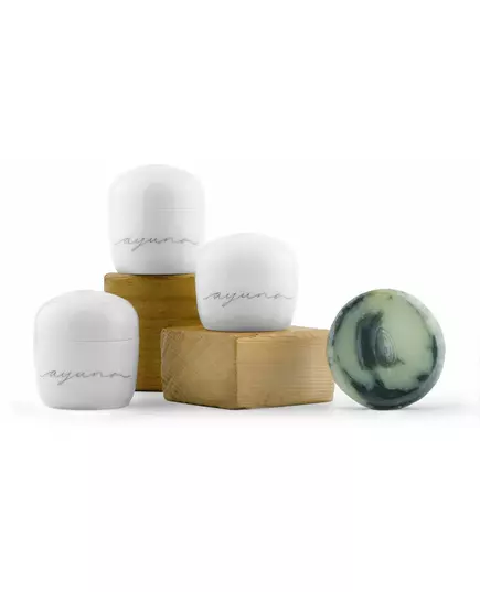 Ayuna Complete Awakening Program Rich Momentum II set: Soap, Cream II, Essence, Balm Full Size