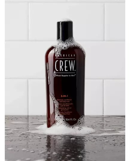 American Crew Classic 3in1 shampoo, conditioner and body wash 100ml, image 2