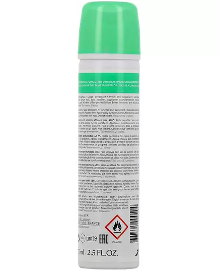 SVR Spirial 48H Vegetal Anti-Perspirant Deodorant Spray 75ml, image 2