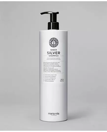 Maria Nila Sheer Silver shampoo 1000ml, image 2