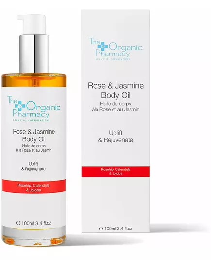 The Organic Pharmacy Rose & Jasmine body oil 100ml, image 2