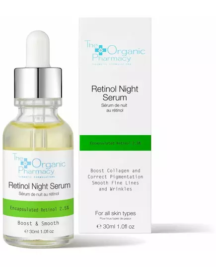 The Organic Pharmacy Retinol Night serum 2.5 % 30ml, image 2