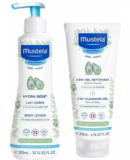 Mustela 2 In 1 cleansing gel 200ml, image 2