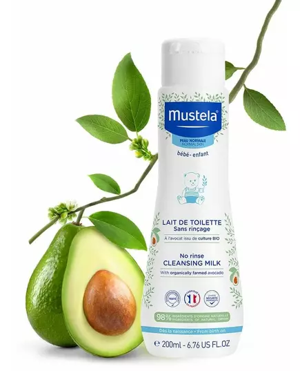 Mustela No Rinse cleansing milk 200ml, image 2