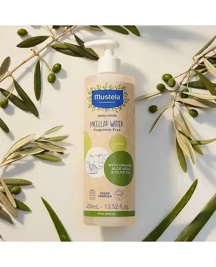 Mustela Organic micellar water 400ml, image 2