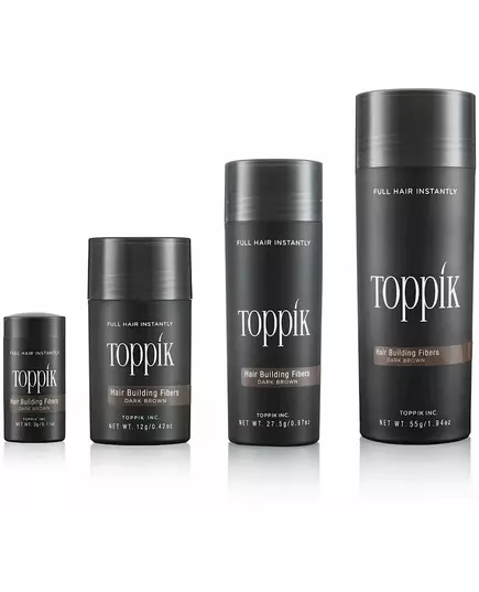 Toppik Hair Building Fibers 12g Dark Brown, image 2