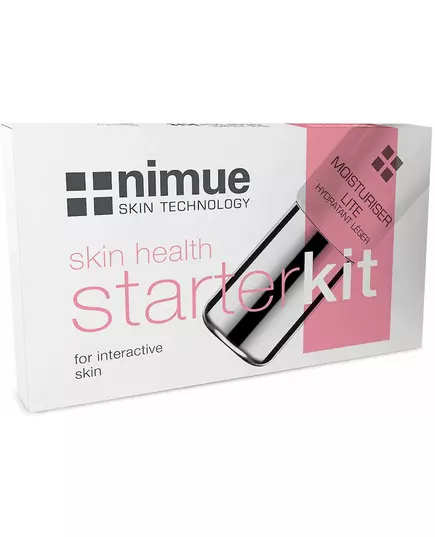 Nimue Interactive Skin starter pack: Cleansing Gel 30ml + Conditioner 30ml + Day Cream 15ml + Night Cream 15ml + Exfoliating Enzyme 15ml + Sun-C SPF 20ml