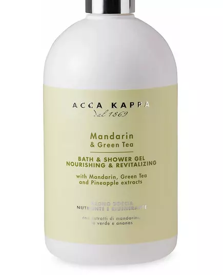 Acca Kappa Mandarin & Green Tea bath and shower gel 500ml, image 2