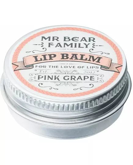 Mr Bear Family Lip Balm Pink Grape 15ml, image 2