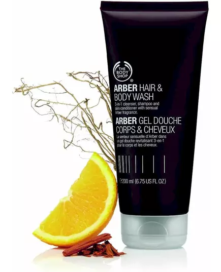 The Body Shop Arber hair & body wash 200ml, image 2