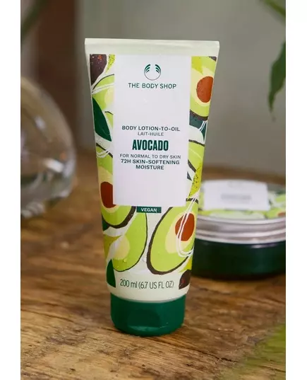 The Body Shop Avocado body lotion 200ml, image 2