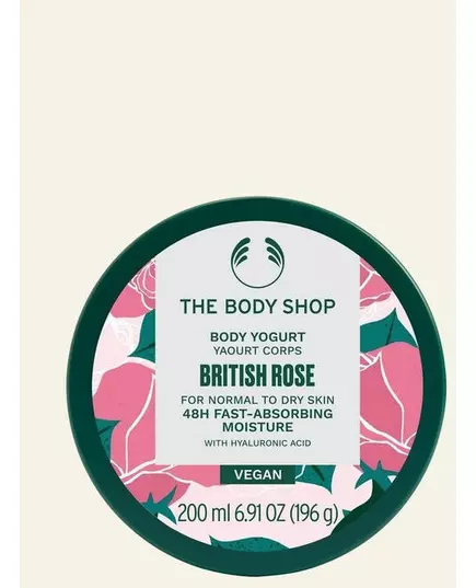 The Body Shop British Rose body yogurt 200ml, image 2