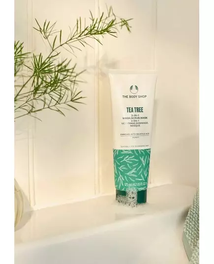 The Body Shop Tea Tree 3-in-1 face mask 125ml, image 2