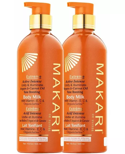 Makari Extreme Active Intense Tone Boosting body milk 500ml, image 2