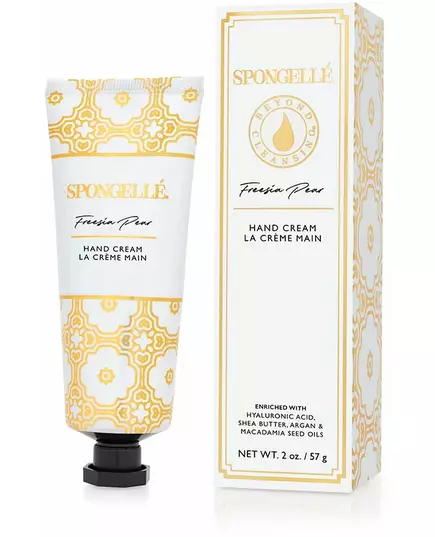 Spongelle Freesia Pear hand cream 57g, image 2