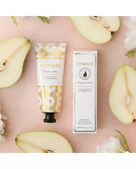 Spongelle Freesia Pear hand cream 57g, image 3