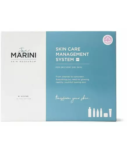 Jan Marini Skin Care Management System for dry/very dry skin: Bioglycolic face cleanser 237ml + C-ESTA face serum 30ml + Bioclear face cream 28g + Luminate face lotion 30ml+ Age Intervention face cream 28g + Antioxidant daily face protectant SPF 33 57g, image 3