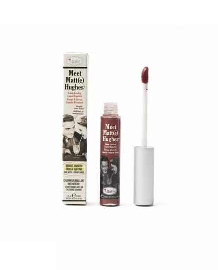 TheBalm Meet Matt(e) Hughes long lasting liquid lipstick Charming 7.4ml 