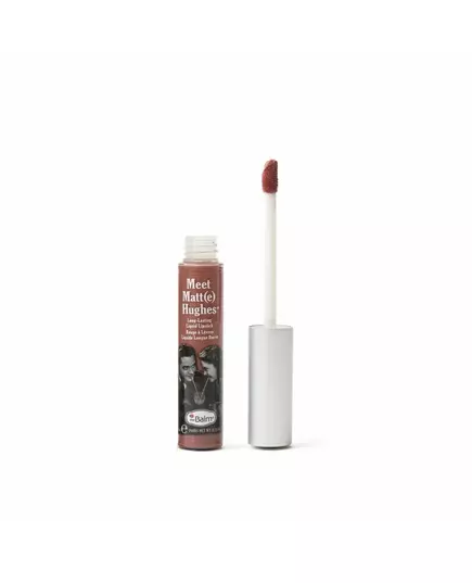 TheBalm Meet Matt(e) Hughes long lasting liquid lipstick Committed Pinky Nude 7.4ml , image 2