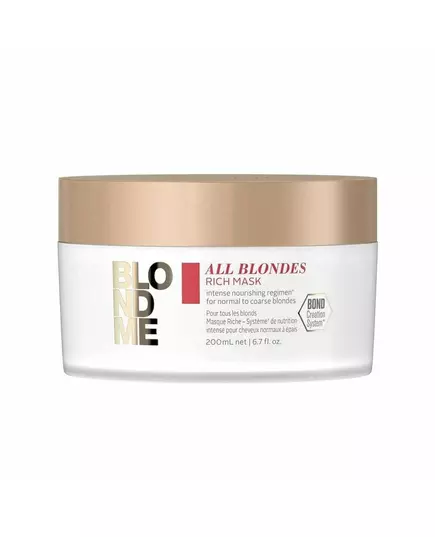 Schwarzkopf Professional Blond Me All Blondes Rich Mask 200ml