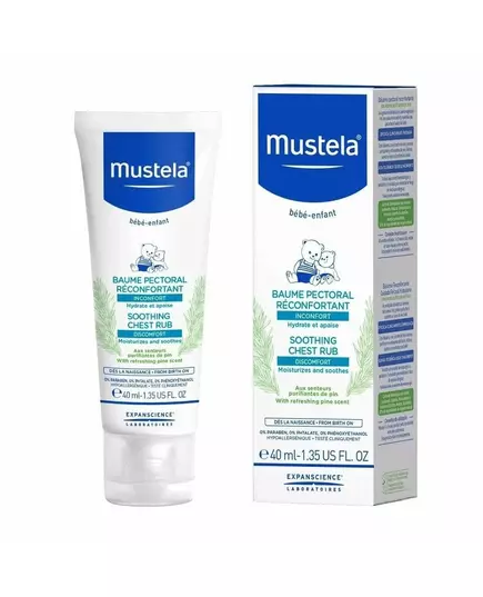 Mustela Soothing chest rub 40ml, image 2