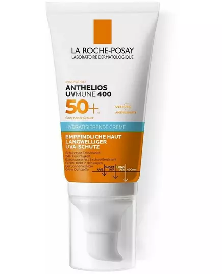 La Roche Posay Anthelios UVMUNE 400 SPF50+ Feuchtigkeitsspendendes Sonnenschutzmittel 50 ml