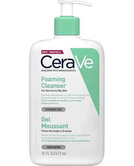 CeraVe Foaming Cleanser 473 ml, image 2