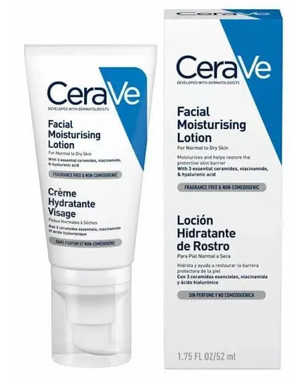 CeraVe Moisturising Facial Cream 52 ml, image 2