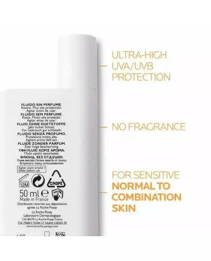 La Roche Posay Anthelios UVmune 400 SPF50+ Fluid 50 ml, image 5