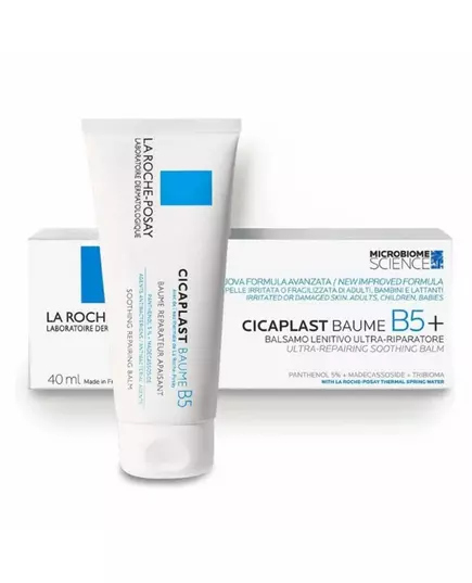 La Roche Posay Cicaplast B5 Restorative Body & Face Balm 40 ml, image 3