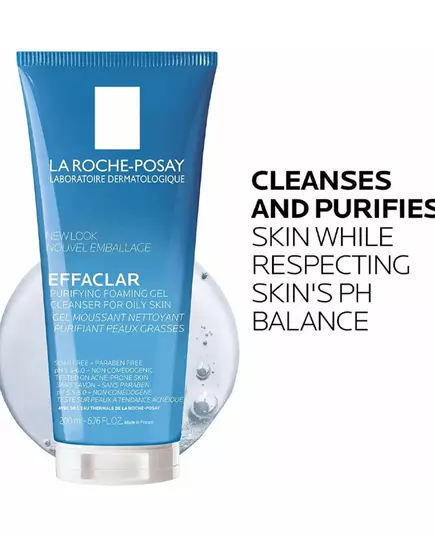 La Roche Posay Effaclar Cleansing Gel For Oily Skin 200 ml, image 3