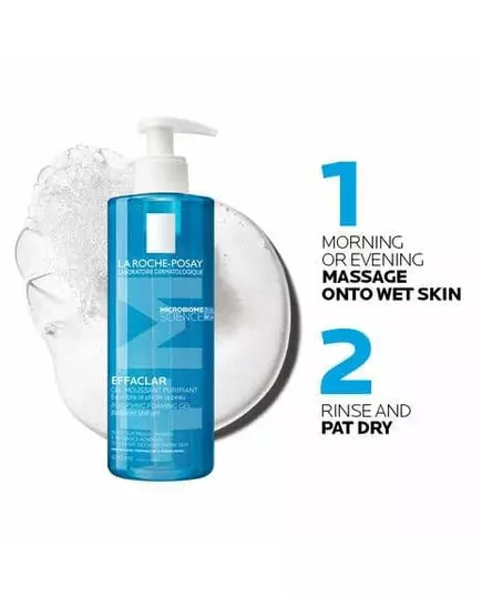 La Roche Posay Effaclar Cleansing Gel For Oily Skin 400 ml, image 2