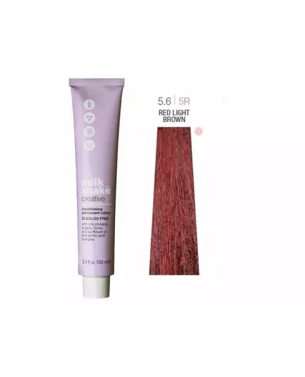 Milk_Shake New Creative Permanent Color 5.6 Castano Chiaro Rosso 100 ml, image 4