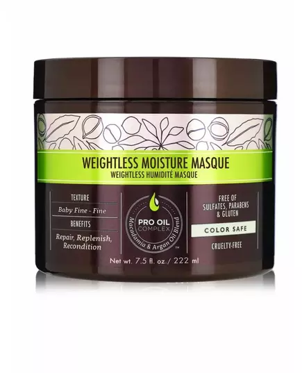 Macadamia Weightless Moisture Masque 222 ml