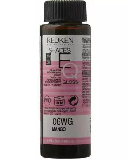 REDKEN Shades EQ Dye #06WG mango 60 ml x 3 pieces