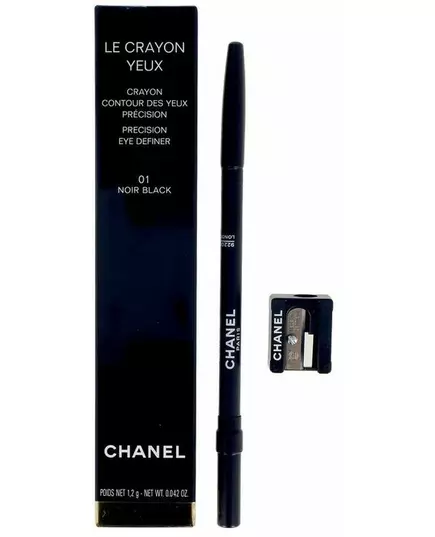 CHANEL Le Crayon Yeux #01-noir schwarzer Augenstift