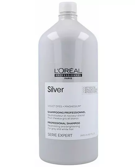 L'Oréal Professionnel Silver Shampoo for light/grey hair 1500 ml