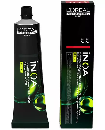 L'Oréal Professionnel Inoa Ammonia-Free Oxidising Hair Colour L'Oréal Professionnel Inoa shade #5,5 60 g