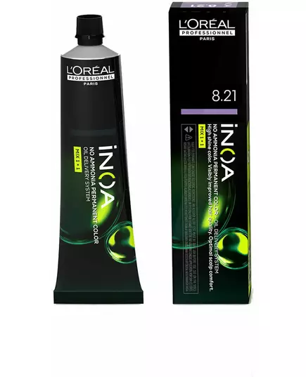 L'Oréal Professionnel Inoa Ammonia-Free Oxidising Hair Colour L'Oréal Professionnel Inoa shade #8,21 60g