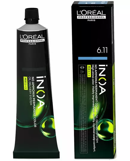 L'Oréal Professionnel L'Oréal Professionnel Inoa Ammonia-Free Oxidising Hair Dye Inoa shade #6,11 60g